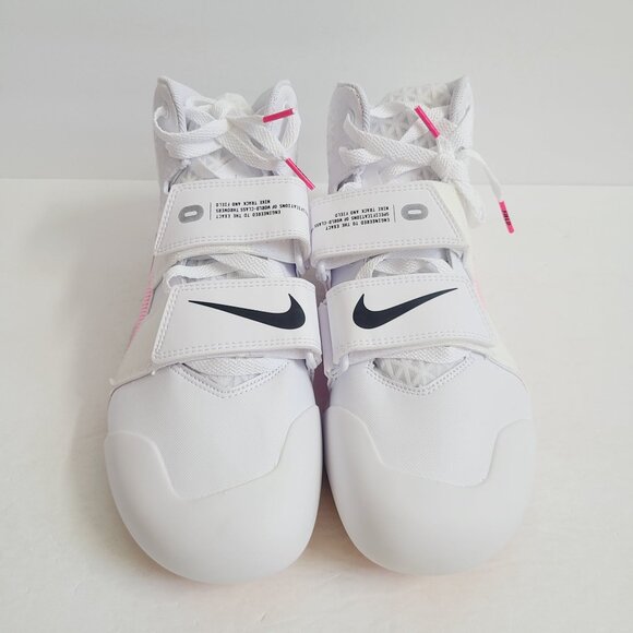 NEW Nike Zoom Javelin Elite 3 Track Shoes NO SPIKES AJ8119-101 Size 11 White Pin